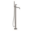 Rohl Miscelo Single Hole Floor Mount Tub Filler MI05F1SDSTN